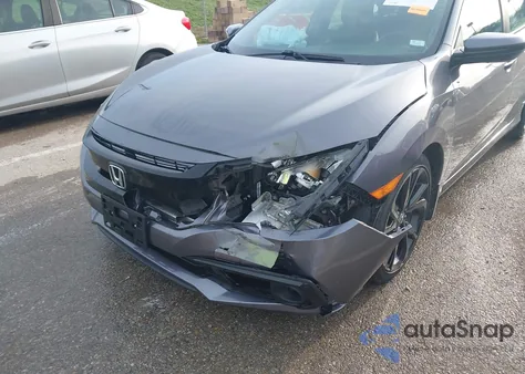 2020 Honda Civic Sport из США, поврежденный, VIN 19XFC2F83LE029630